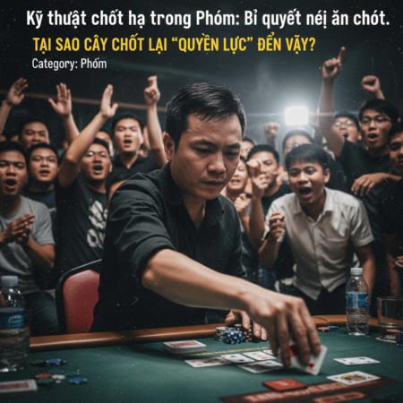 Kỹ Thuật Chốt Hạ Trong Phỏm: Bí Quyết Né Bị Ăn Chốt & Ù Đền