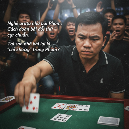 Nghệ Thuật Nhớ Bài Phỏm: Cách Đoán Bài Đối Thủ Cực Chuẩn
