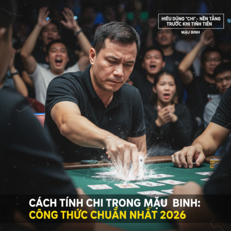 Cách Tính Chi Trong Mậu Binh: Công Thức Chuẩn Nhất 2026.
